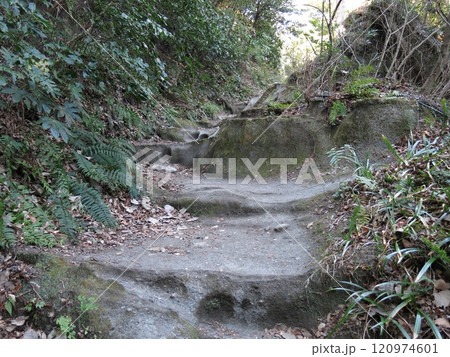 鎌倉市の化粧坂(鎌倉七口) 鎌倉市の化粧坂(鎌倉七口) 120974601