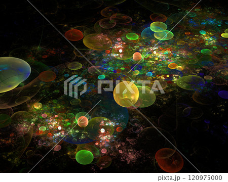 Imaginatory fractal abstract background Image Imaginatory fractal abstract background Image 120975000