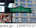 5th Avenue Sign 120975517