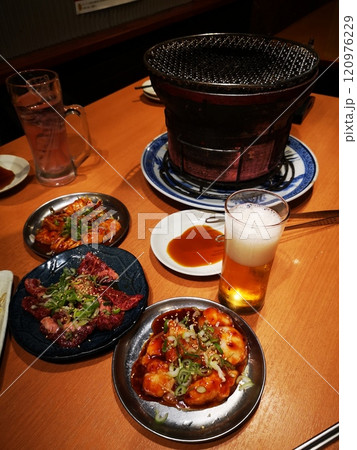 焼肉ホルモン焼き 120976229