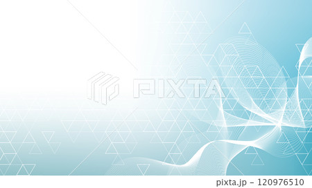Modern abstract background with triangle and hexagon shapes pattern. Triangular geometric texture for header, web banner, website, presentation 120976510