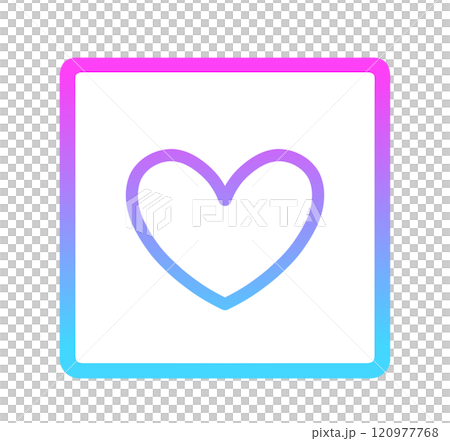 Neon color gradation | Heart symbol Neon color gradation | Heart symbol 120977768