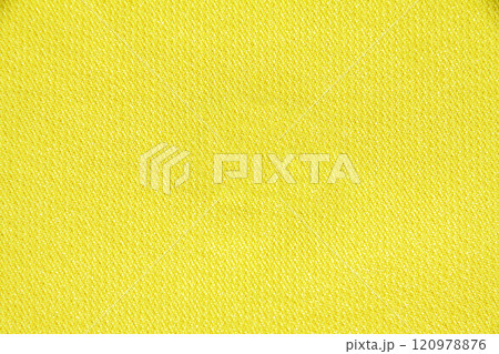 背景素材(鮮やかな黄色のファブリック) 背景素材(鮮やかな黄色のファブリック) 120978876