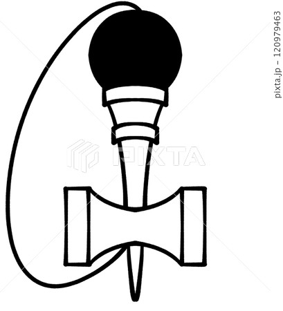 シンプルなけん玉のイラスト素材 120979463