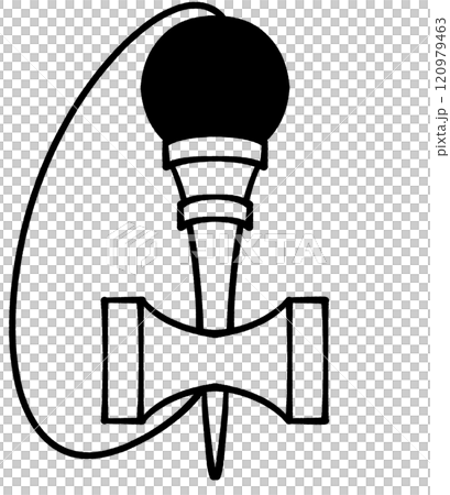 シンプルなけん玉のイラスト素材 120979463