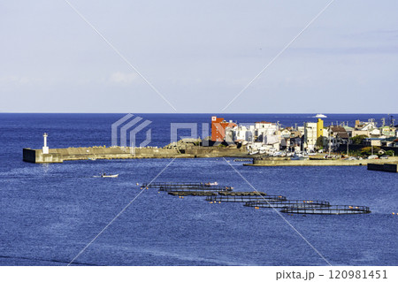 熱海　伊豆網代港北防波堤灯台　静岡県熱海市 120981451