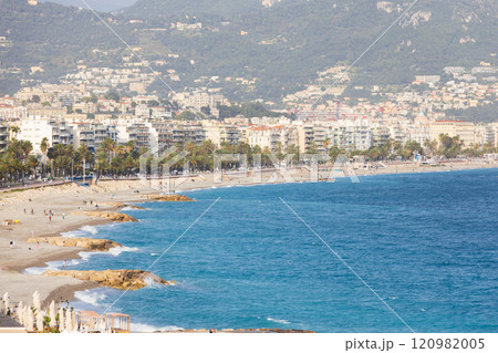 フランス、コート・ダジュール、ニースの風景 フランス、コート・ダジュール、ニースの風景 120982005