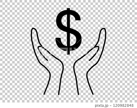 雙手環繞$_monochrome 120982848