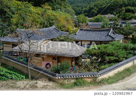 Traditional Korean Folk Villages Traditional Korean Folk Villages 120982967