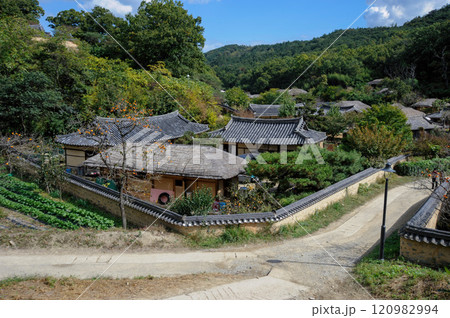 Traditional Korean Folk Villages Traditional Korean Folk Villages 120982994