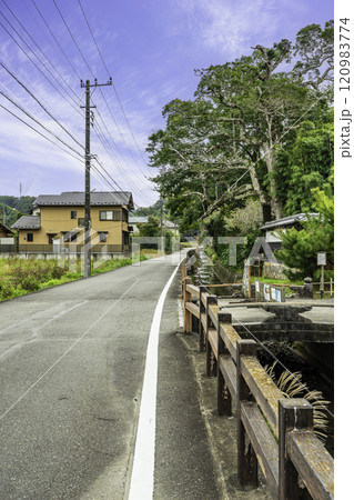 伊豆　江川邸　韮山役所跡　正門前　静岡県伊豆の国市 120983774