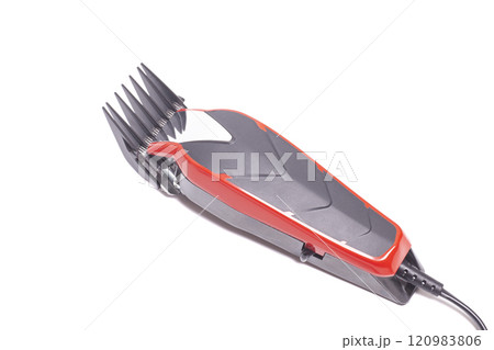 Hair clipper isolated on white 120983806
