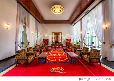 The Independence Palace, is a landmark in Ho Chi Minh City, Vietnam. The Independence Palace, is a landmark in Ho Chi Minh City, Vietnam. 120984400