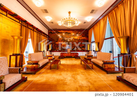 The Independence Palace, is a landmark in Ho Chi Minh City, Vietnam. The Independence Palace, is a landmark in Ho Chi Minh City, Vietnam. 120984401