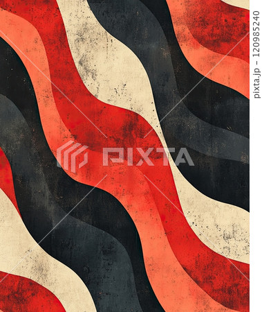 Collection of abstract red and black patterns with bold, dynamic designs, perfect for creative backgrounds and artistic projects 120985240