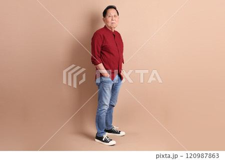 Senior East Asian Man 120987863