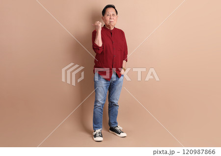 Senior East Asian Man Senior East Asian Man 120987866