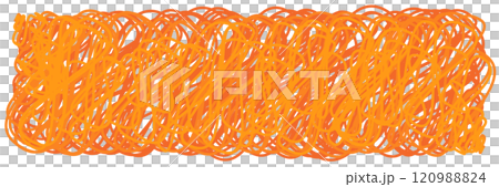 Orange thread tangled background material 3:1 120988824