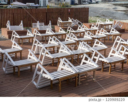 Novorossiysk, Russia 28 August 2024 Sunday morning walk through the streets, parks and the embankment of the city 120989220