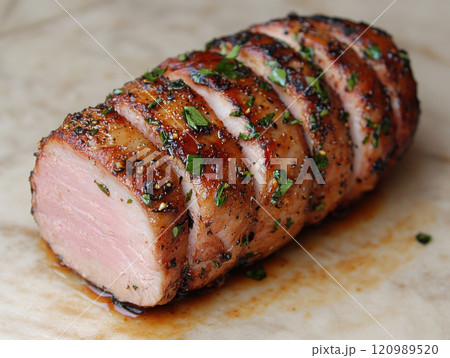 Roasted Pork Tenderloin 120989520