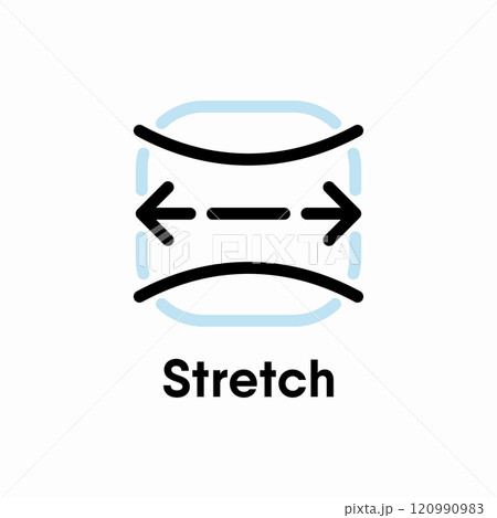 Stretch vector information signのイラスト素材 [120990983] - PIXTA