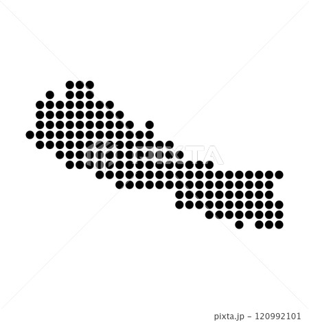 Nepal Map Icon Nepal Map Icon 120992101