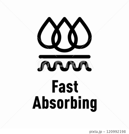Fast Absorbing vector information sign 120992198