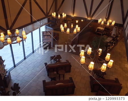 ラウンジの天井風景_ラビスタ大雪山 120993373