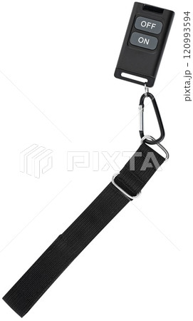 Radio remote control, Turn On Turn Off, on white background in isolation 120993594