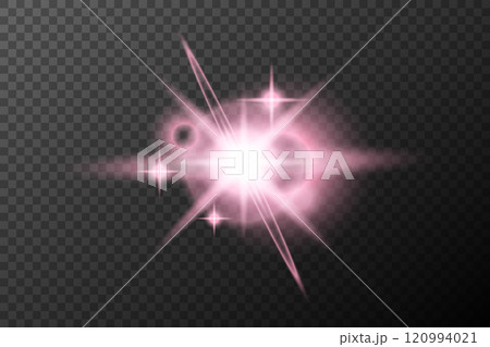 set of glowing stars 120994021