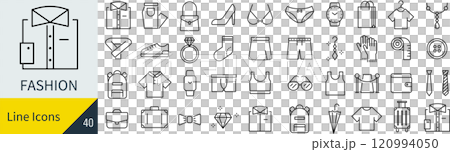 時尚線條畫圖示集 時尚線條畫圖示集 120994050