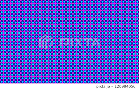 Blue circles on a pink background. Background image.Multicolored background image with abstract content. Meaningless drawing. 120994056