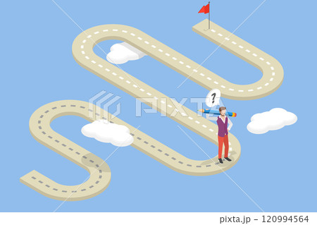 3D Isometric Flat Vector Illustration of Leadership and Strategy, Progress And Goals In Career Journey 3D Isometric Flat Vector Illustration of Leadership and Strategy, Progress And Goals In Career Journey 120994564