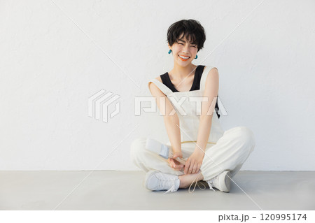DIYイメージのポートレイト 120995174
