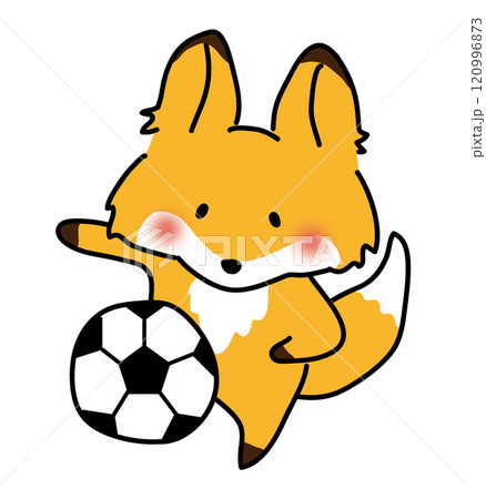 サッカーをするキツネ2 サッカーをするキツネ2 120996873