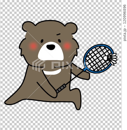 亞洲黑熊打羽毛球3 亞洲黑熊打羽毛球3 120996896