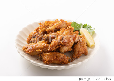 鶏の手羽中のから揚げ 鶏の手羽中のから揚げ 120997195