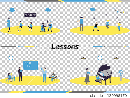 孩子們享受課程 孩子們享受課程 120998170