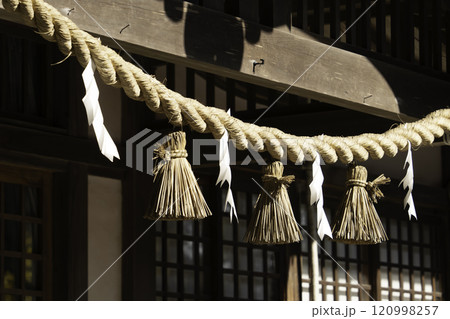 筑波山神社　注連縄 120998257