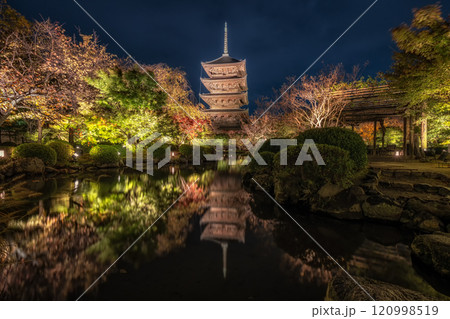 Toji Temple Gojunoto Pagoda Toji Temple Gojunoto Pagoda 120998519