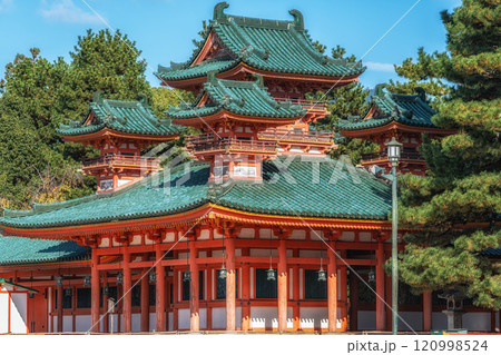 Heian jingu Shrine Soryuro Tower 120998524