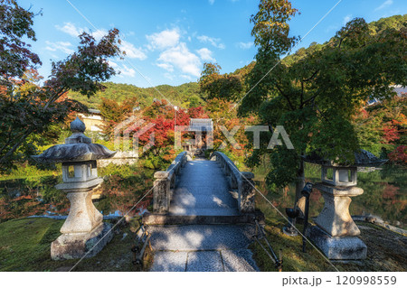 Eikando Temple or Zenrinji Hojo Pond Autumn Eikando Temple or Zenrinji Hojo Pond Autumn 120998559