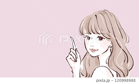 女性・女の子のイラスト素材 120998988