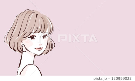 女性・女の子のイラスト素材　 120999022