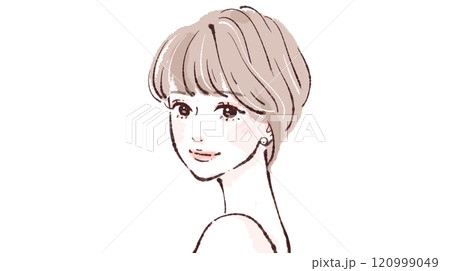女性・女の子のイラスト素材　 120999049