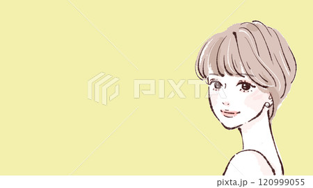 女性・女の子のイラスト素材　 120999055