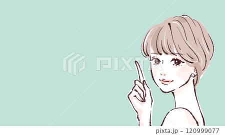 女性・女の子のイラスト素材　 120999077