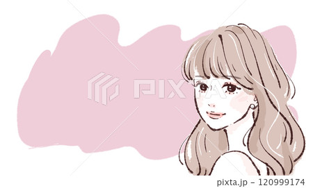 女性・女の子のイラスト素材　 120999174