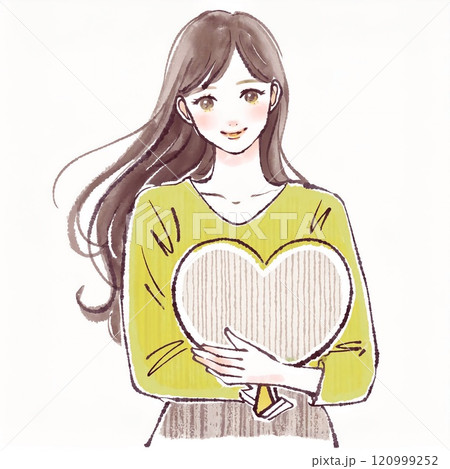 女性・女の子のイラスト素材 女性・女の子のイラスト素材 120999252