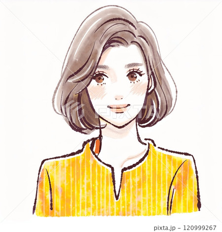 女性・女の子のイラスト素材 女性・女の子のイラスト素材 120999267